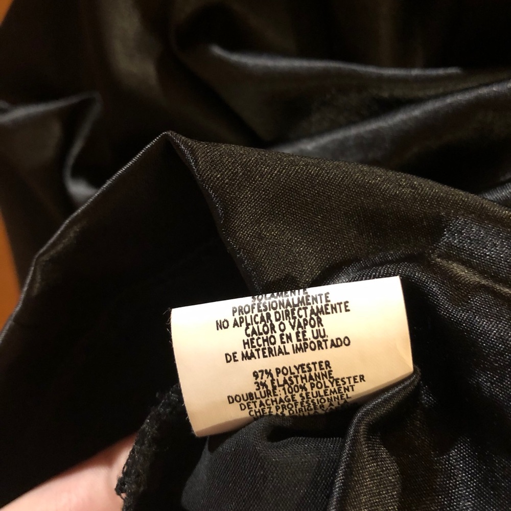 Black cocktail dress